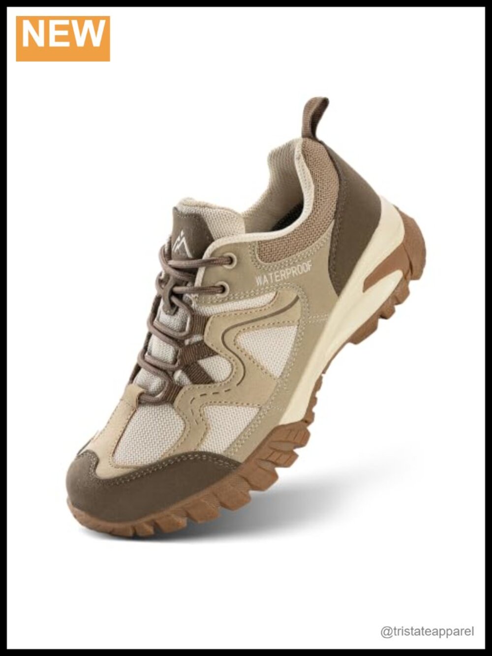 Waterproof Lightweight Suede Mesh Hiking Shoes Non-Slip Outdoor